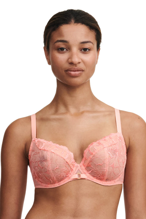 Chantelle Fleurs Lace Unlined Plunge Bra